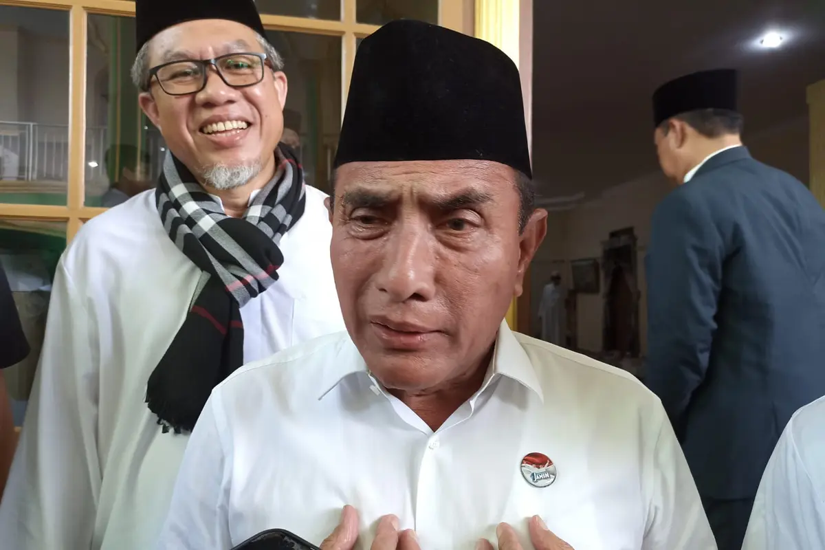 Ketua Tim Kampanye Daerah (TKD) Anies Baswedan dan Muhaimin Iskandar (AMIN) Sumatera Utara (Sumut) Edy Rahmayadi.