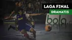Laga final Super Soccer Futsal Battle 2017 berakhir dengan dramatis, Adira FC menjadi juara melalui adu penalti melawan Merah Jaya FC.