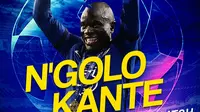 Berita Infografis - Manchester City Vs Chelsea Man Of The Match N'Golo Kante (Bola.com/Adreanus Titus)
