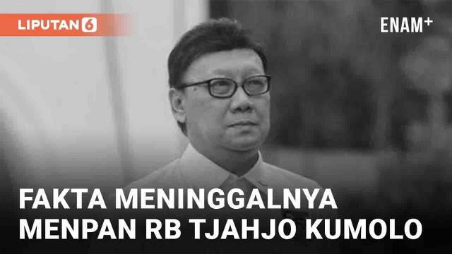 Kabar duka menyelimuti dunia politik dan pemerintahan. Menteri Pendayagunaan Aparatur Negara dan Reformasi Birokrasi, Tjahjo Kumolo meninggal dunia. Almarhum Tjahjo Kumolo meninggal pada Jumat (1/7/2022) pukul 11.10 WIB di RS Abdi Waluyo. Berikut fak...