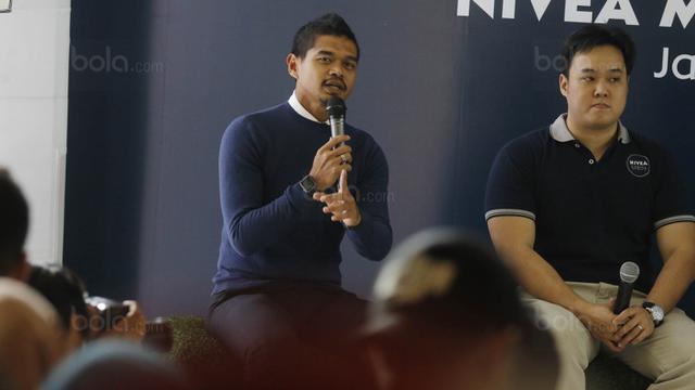 Bambang Pamungkas Launching Produk Baru Nivea Men