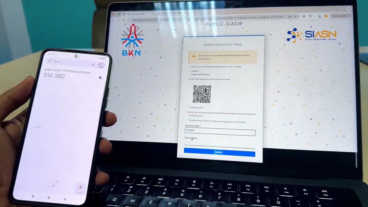 Cara Login ASN Digital BKN dan Aktivasi MFA, Simak Solusi Jika MFA Hilang