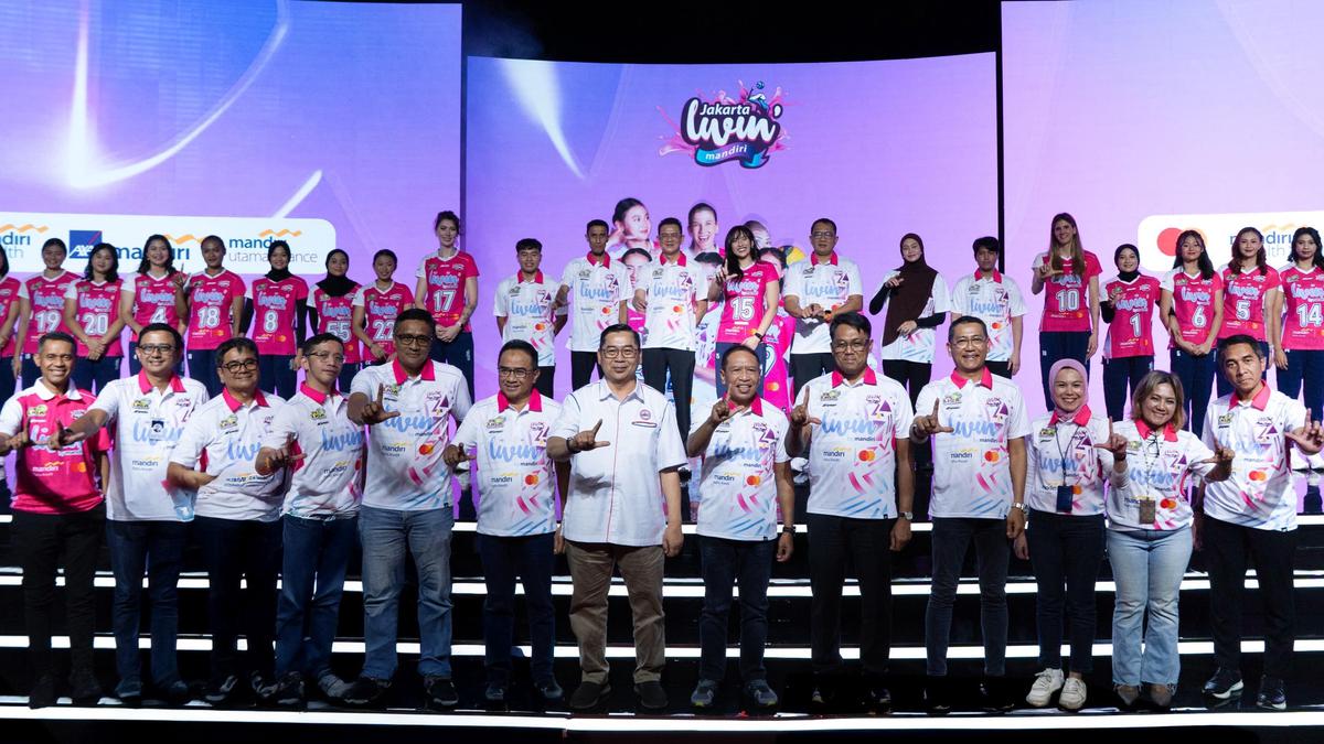 Jakarta Livin’ by Mandiri Perkenalkan Skuad Lengkap, Siap Menatap Persaingan Proliga 2026