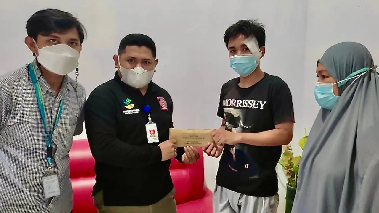 Pesepeda Korban Mobil Rescue di Makassar Terima Bantuan Rp5 Juta dari Mensos