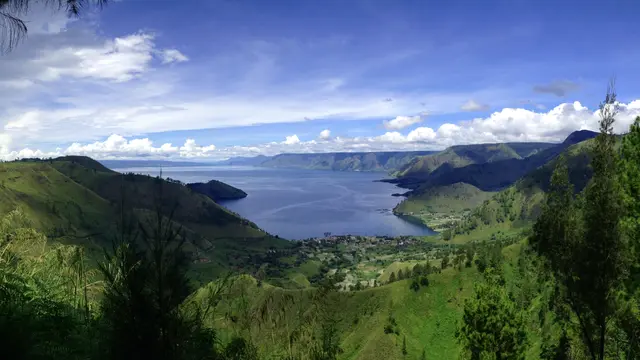 Ilustrasi Danau Toba
