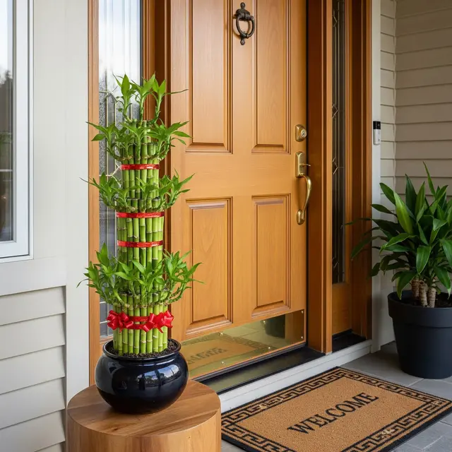 Penempatan Bambu Air Feng Shui di Rumah (Gemini AI)