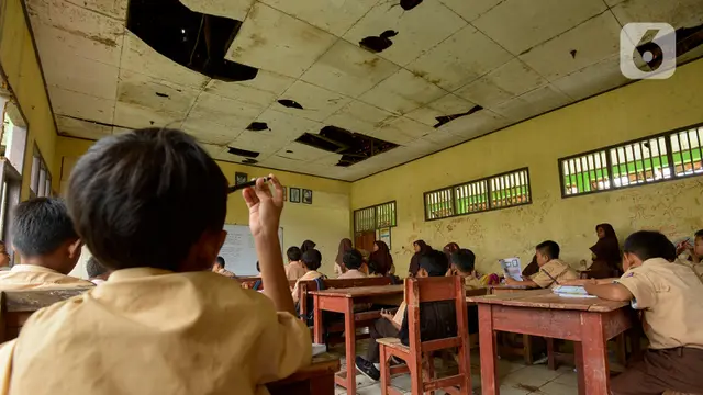 Kondisi SDN Samudrajaya 04 Bekasi yang Rusak Sejak 2014