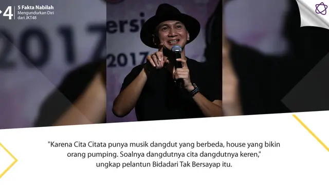 [Bintang] 6 Hal Terungkap Cita Citata Dangdutkan Lagu Anji, Dia