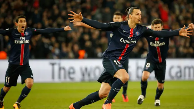 Video cuplikan gol Zlatan Ibrahimovic striker Paris Saint-Germain ke gawang Chelsea di babak 16 besar Liga Champions 2016, Selasa (16/2/2016).