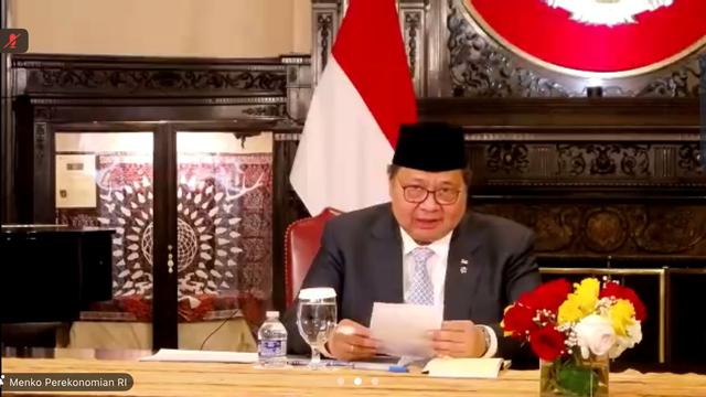 Menteri Koordinator Bidang Perekonomian Airlangga Hartarto