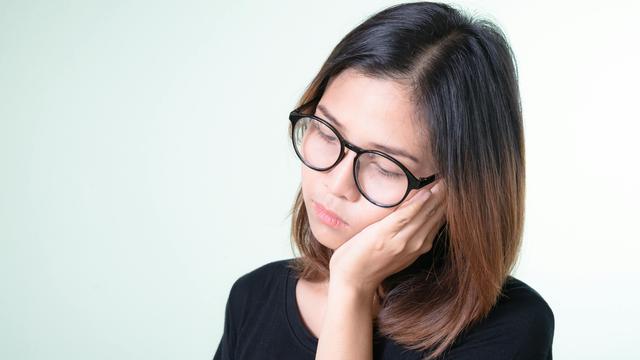 Ilustrasi gigi patah