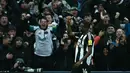The Magpies sempat unggul lebih dulu lewat gol yang dicetak Alexander Isak pada menit ke-35. (Paul ELLIS/AFP)