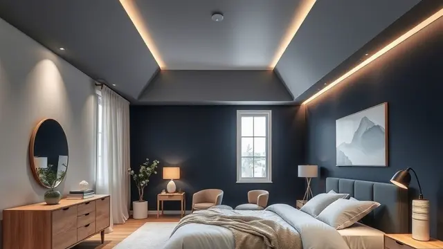 Inspirasi Cat Langit Rumah Minimalis Warna Abu-abu