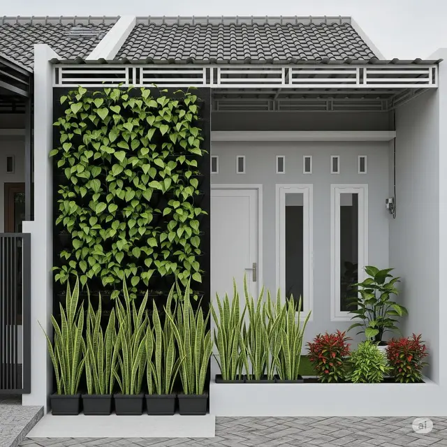 Rumah Sederhana di Kampung. Foto: Gemini
