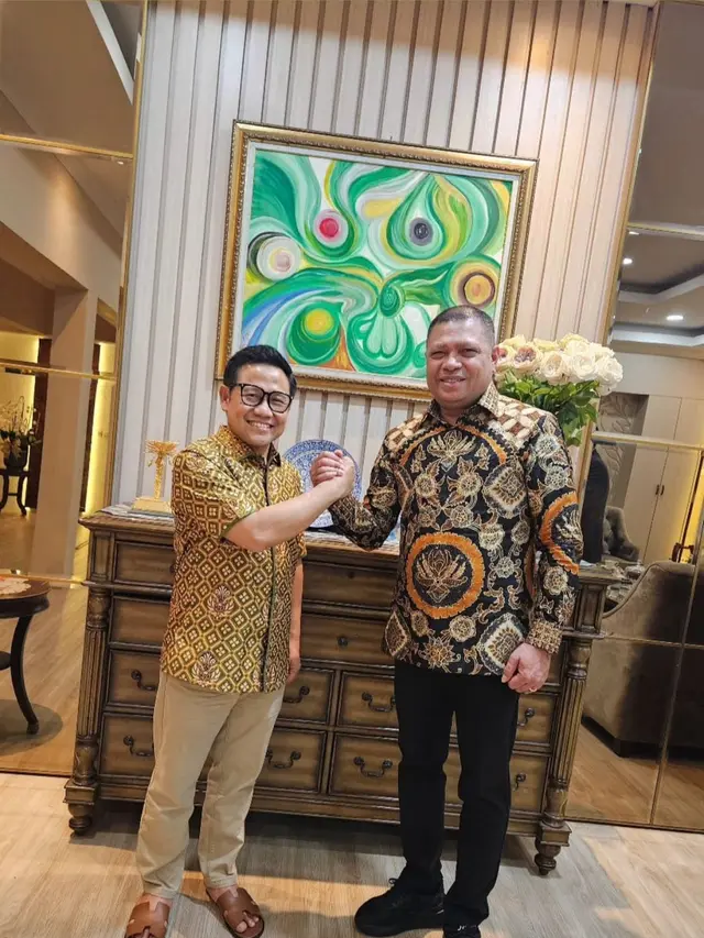 Raul Lemos dan Cak Imin. (Foto: Dok. Instagram @raullemos06)