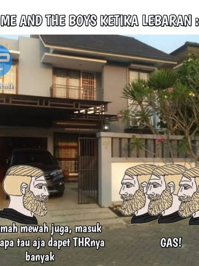 8 Potret Nyeleneh Bocah Ketika Lebaran, Panen Uang THR