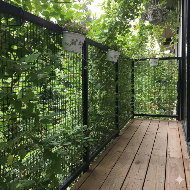 Balkon Rumah Mungil di Lahan Sempit yang Tetap Fungsional. Gemini