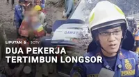 Ada dua pekerja normalisasi saluran pembuangan air tertimbun longsoran tanah dan beton di Jalan D.I. Panjaitan, Jakarta Timur. Proses evakuasi dramatis dan memakan waktu cukup lama karena kaki korban tertimbun beton turap yang longsor.