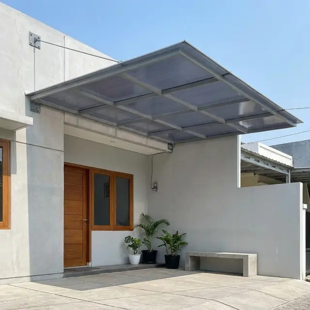 Model Teras Rumah Kecil Tanpa Tiang Agar Tampak Modern