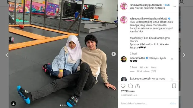 Kekeyi dan Rio Ramadhan