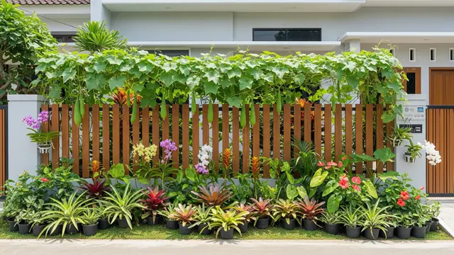 7 Inspirasi Kebun Gambas Rambat untuk Pagar Rumah yang Asri dan Menyehatkan