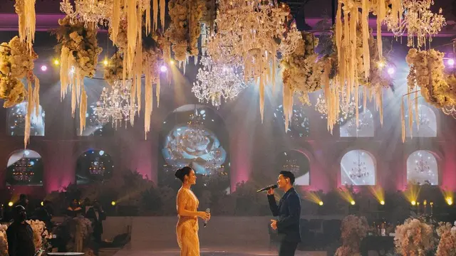 Raisa dan Afgan kembali duet dalam sebuah acara (Foto: Instagram/@afgan__)