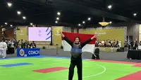 Cara Sederhana Safira Dwi Meilani Rayakan Medali Emas Pencak Silat SEA Games 2025: Sujud Syukur dan Kibarkan Merah Putih
