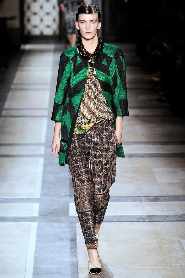 Dries Van Noten Spring 2010 (Foto: Vogue)