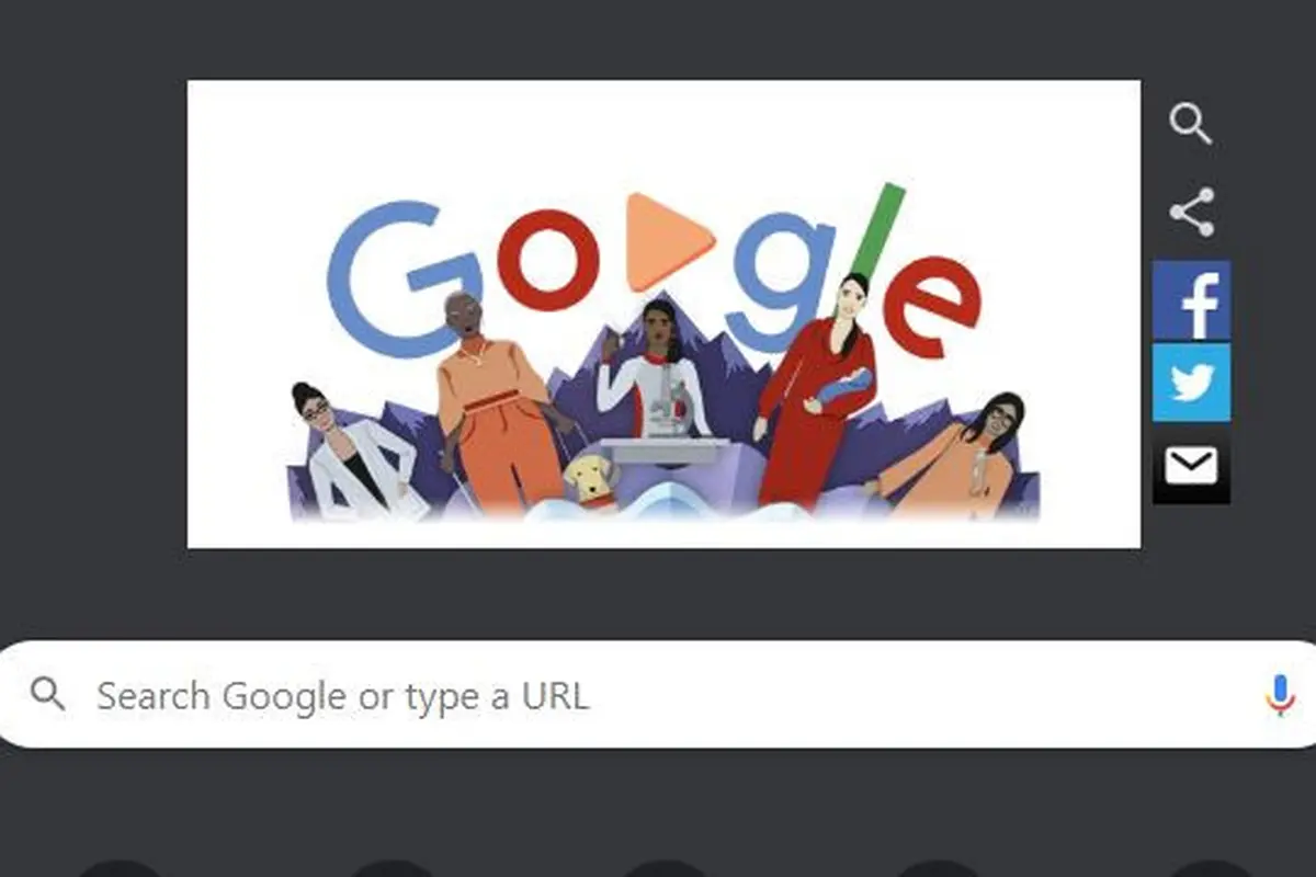 Google Doodle Rayakan Hari Perempuan Sedunia 2020