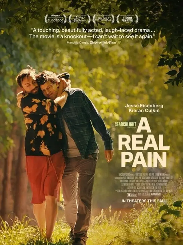 Poster film A Real Pain. (Foto: Dok. Searchlight/ IMDb)