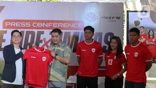 Jersey Baru Timnas Indonesia akan Hadir di Game Free Fire