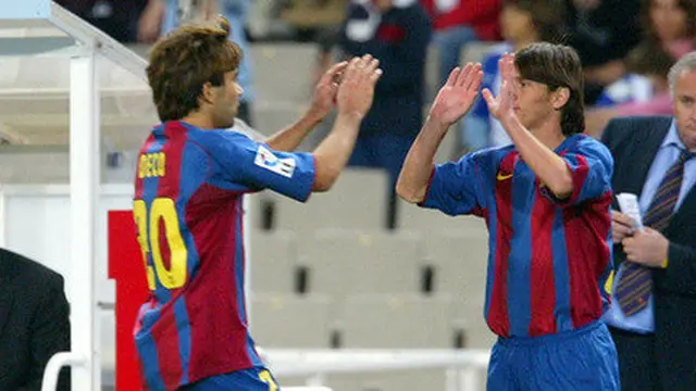 Lionel Messi dan Deco