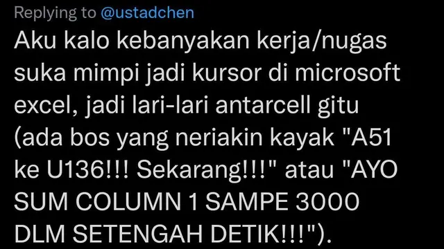 8 Curhatan Netizen saat Mimpi Ini Absurd Banget, Bikin Heran