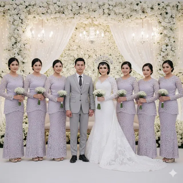 Baju Bridesmaid ala Malaysia
