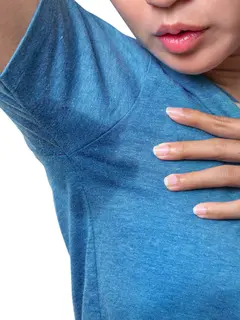 Ilustrasi perempuan mengalami ketiak basah. (chanintorn.v@gmail.com/DepositPhotos.com)