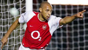 Thierry Henry - legenda Arsenal ini merupakan top scorer sepanjang masa The Gunners. Namun, sebelum bersinar di Premier League, Henry sempat kesulitan menemukan permainan terbaiknya bersama Juventus. (AFP/Odd Andersen)