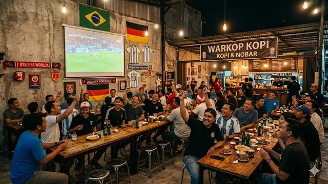 7 Desain Warung Kopi untuk Nobar Piala Dunia 2026 yang Bikin Ramai Pengunjung