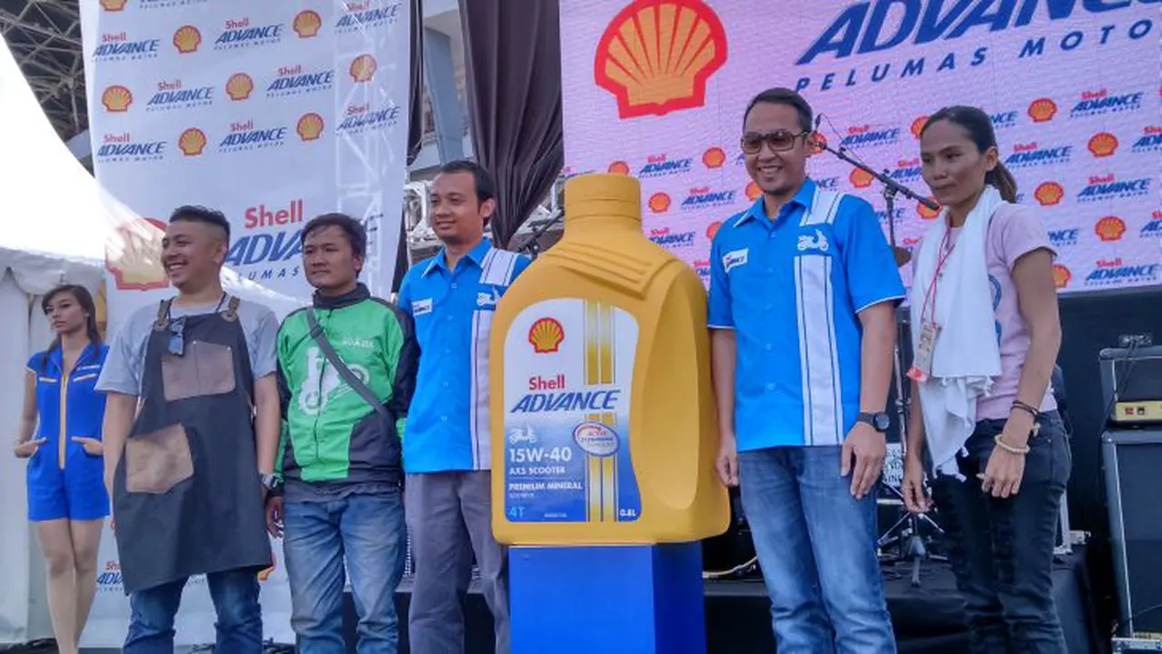 Shell Rilis Oli Mesin Khusus Skutik