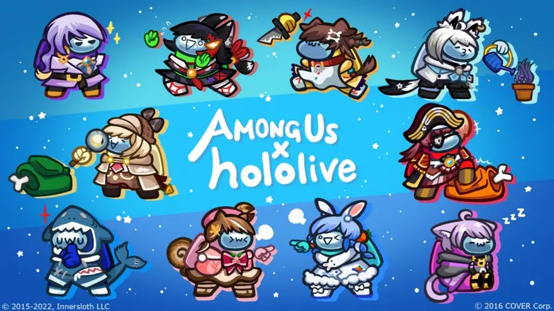 Among Us x Hololive (Dok. Innersloth)