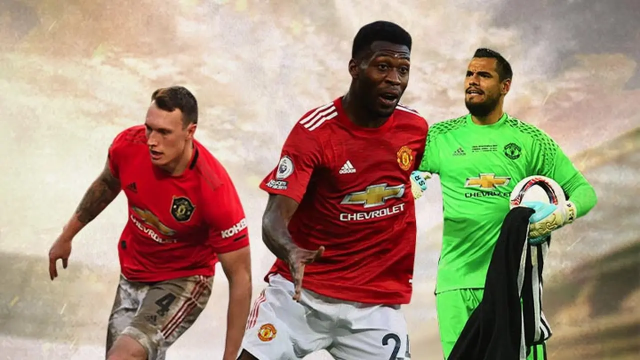 Ilustasi - Phil Jones, Timothy Fosu-Mensah, Sergio Romero