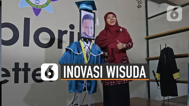 Inovasi ini untuk memudahkan prosesi wisuda di tengah pandemi Covid-19.