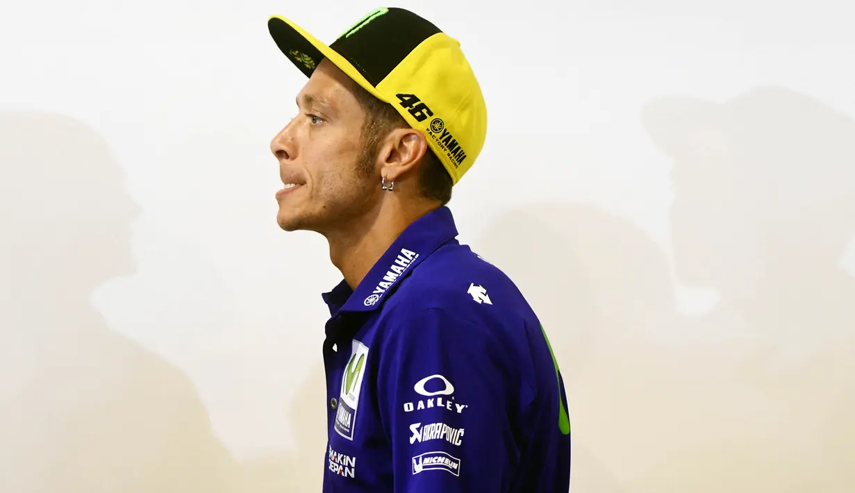 4. Valentino Rossi (Movistar Yamaha) - 141 Poin. (AFP/Michal Cizek)
