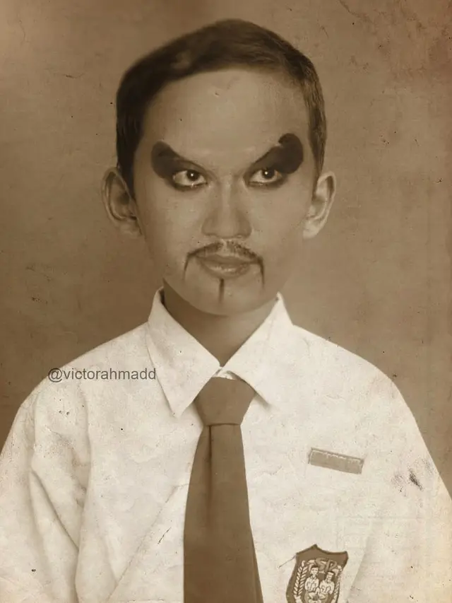 6 Editan Pas Foto Artis Jadi Anak SD Ini Bikin Ketawa Geli