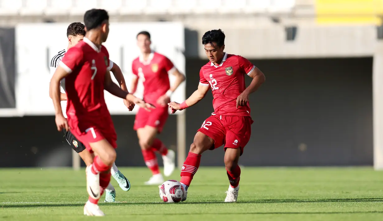 Namun Timnas Libya mampu membalikkan kedudukan berkat gol Oshama El Sharami dan Ahmed Ekrawa. (Dok PSSI)