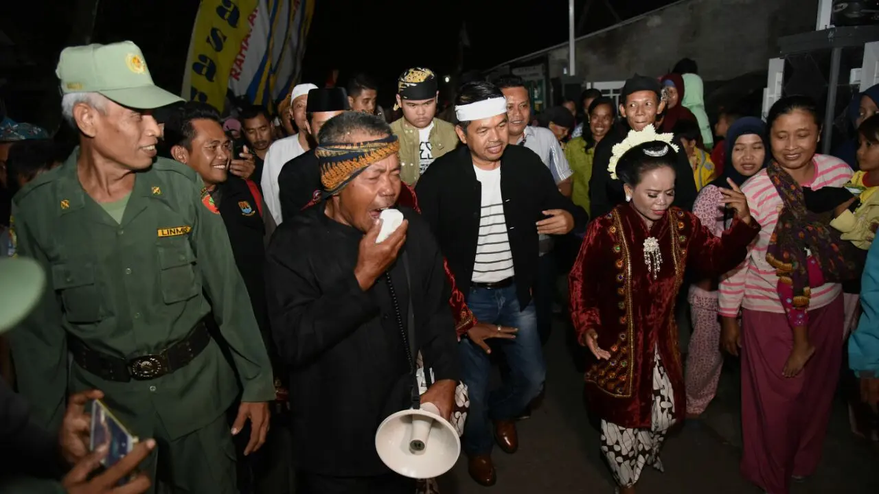 Bakal calon Wakil Gubernur Jawa Barat Dedi Mulyadi. (Liputan6.com/Abramena)