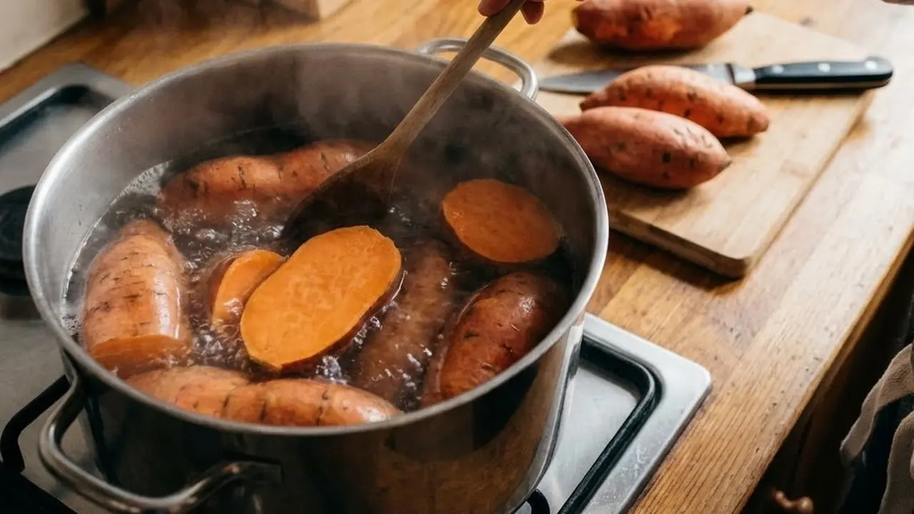 Waktu Memasak Ubi Jalar