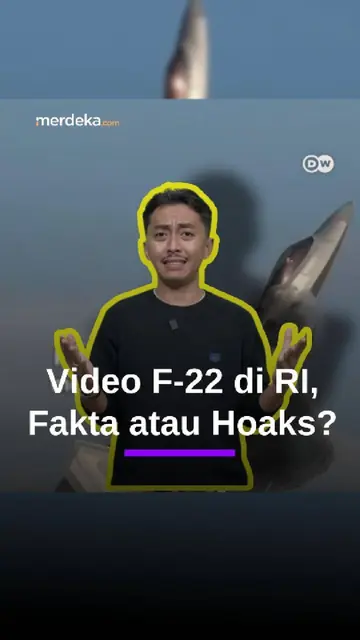 Video F-22 Disebut Masuk RI Tanpa Izin, Ini Hasil Verifikasinya #Merdekadotcom #Mdkdw26