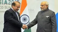 PM India dan Presiden Pakistan (AFP)