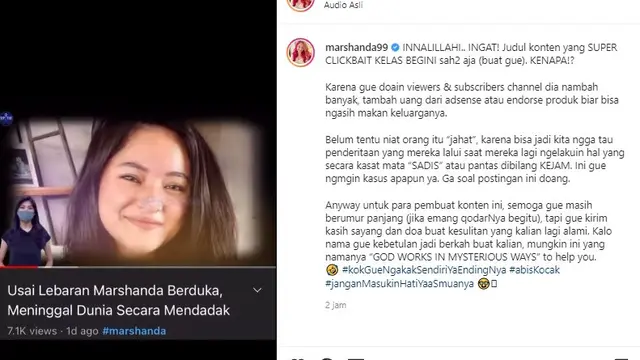 Marshanda (Foto: Instagram/@marshanda99)