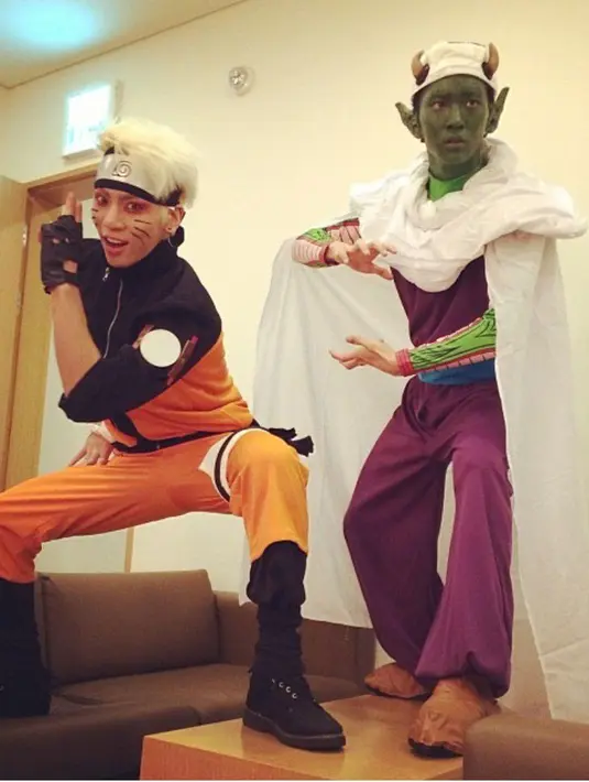 Para personel SHINee sangat suka dengan anime. Muli dari One Piece, Dragon Ball, dan Naruto. (Foto: allkpop.com)